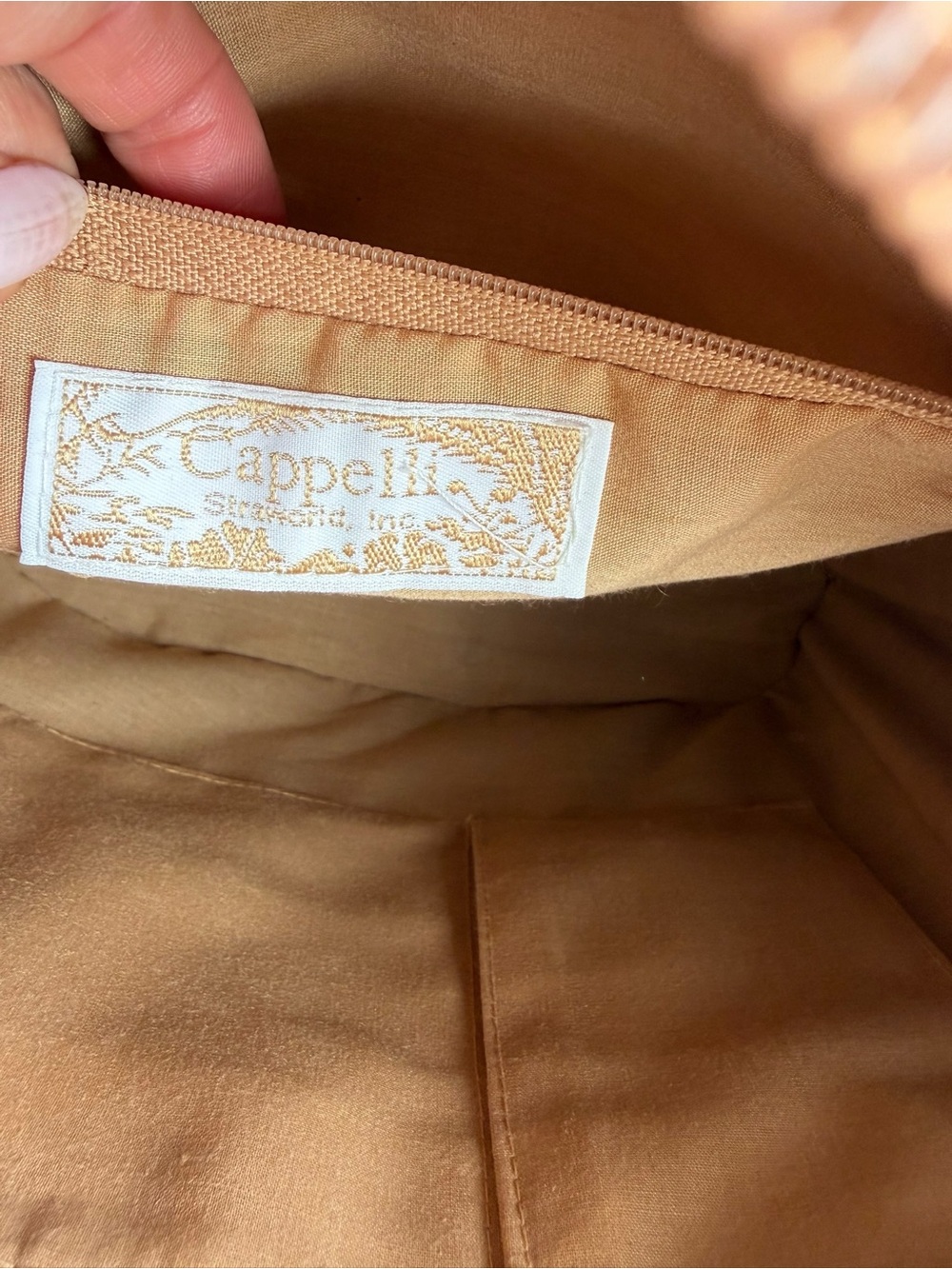 Vintage Cappelli Brown Straw Tote with Multicolor Parrot Embroidery - Picture 10 of 16